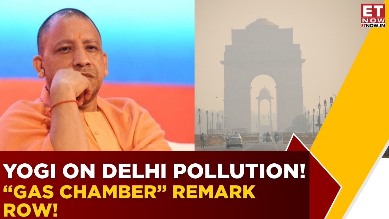 Yogi Adityanath’s “Gas Chamber” Delhi AQI Remark Sparks War Of Words Between AAP And BJP Leaders