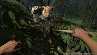 Attacked by Jaguar and defeated the Green hell Jaguar | Green Hell Shorts