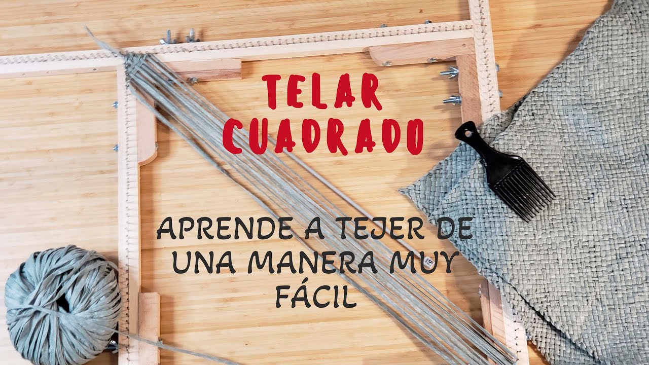 ✅️ Como tejer un sueter o jersey en telar cuadrado Primera Parte #telar