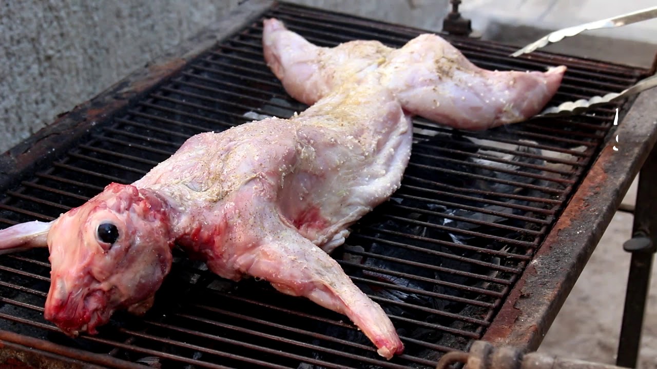 Conejo al horno o conejo asado