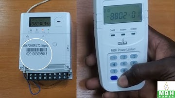 How to Pair MBH Power New MTP456 and MSP123 Smart Meter with UIU and check credit balance