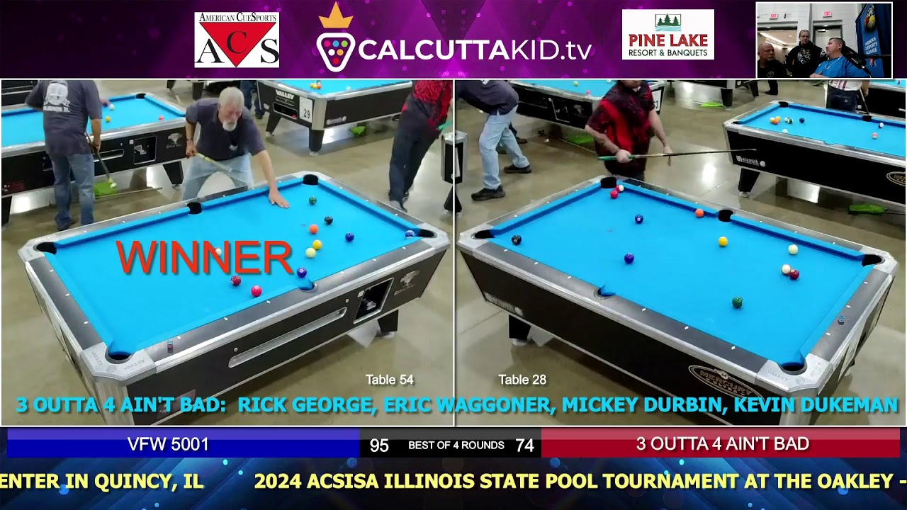 ACSISA Illinois State Pool Tournament DAY 4 03/16/2024 YouTube