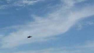 F-15E Strike Eagle pass over RWY 6 at ILM