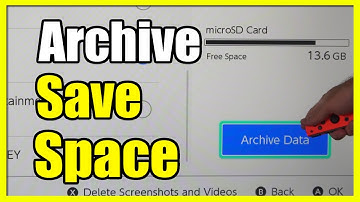 How to Archive Games & Save Space on Nintendo Switch (Fast Tutorial)