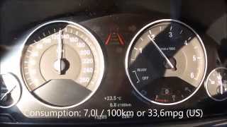 BMW 330d xDrive Touring Fuel Consumption Test