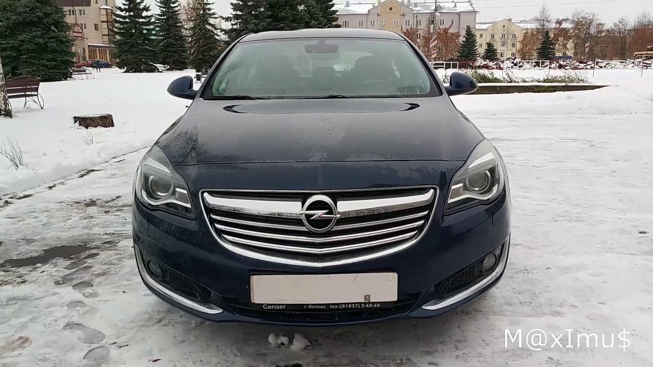 Opel insignia рестайлинг