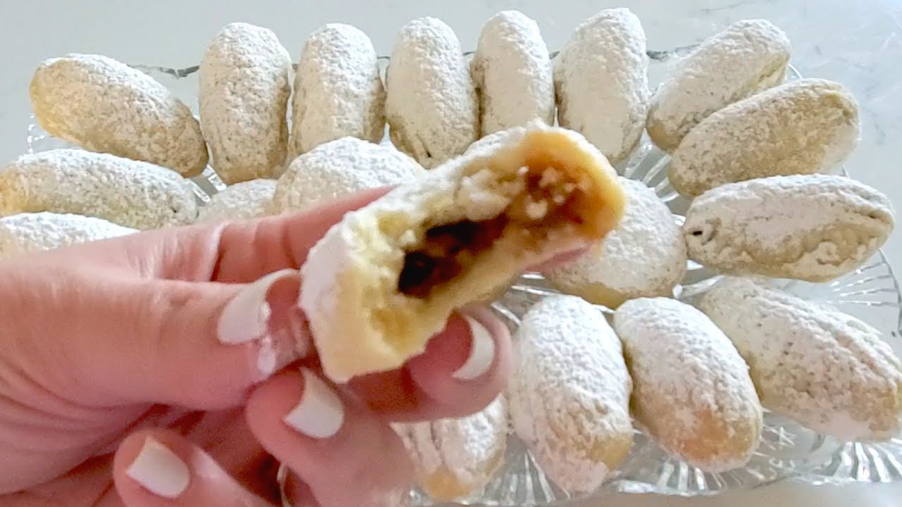 أخر وصفة كحك حاتجربوها‼️ كحك العيد الناعم ودايب بالعجمية والجوز و بالعجوة (التمر) و سرنجاحه