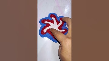 Rangoli design color rangoli #shorts #youtube shorts # short video #shorts feed रंगोली डिजाइन