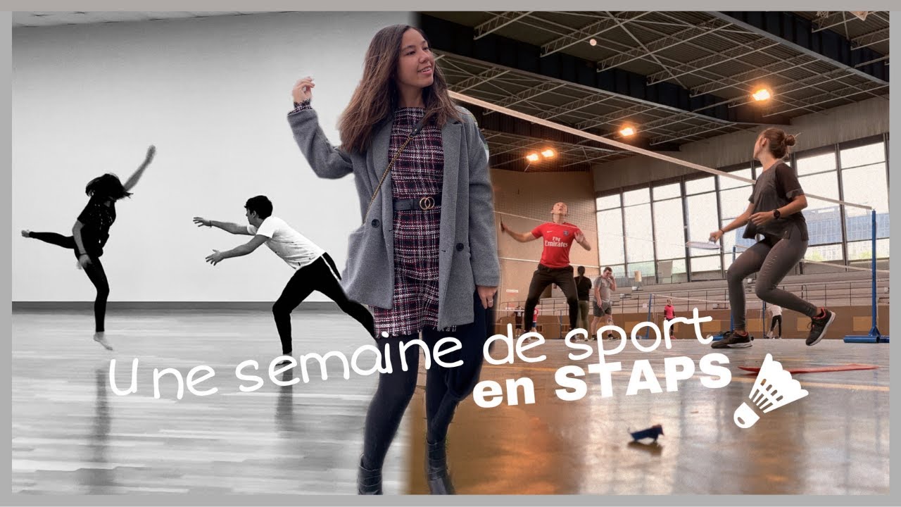 [WEEKLY VLOG 4] Une semaine de sport en STAPS