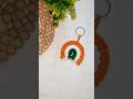 DIY Tricolor Independence day gift idea #macramekeychain #macramé #macrameknot #youtubeshorts #short