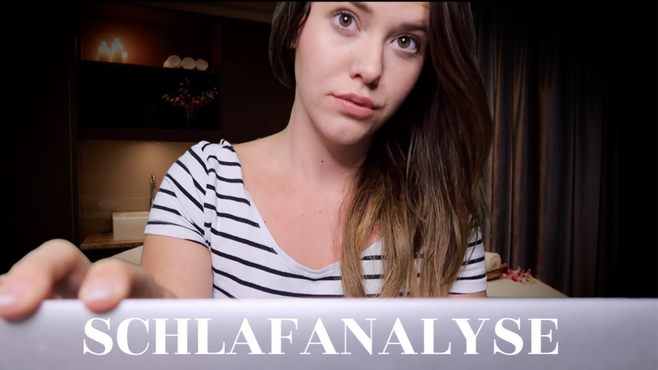 ASMR Lass mich deinen SCHLAF überprüfen 💤 SCHLAFANALYSE | ASMR RP in German/Deutsch