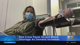 Red Cross Makes Desperate Plea For Blood Donations