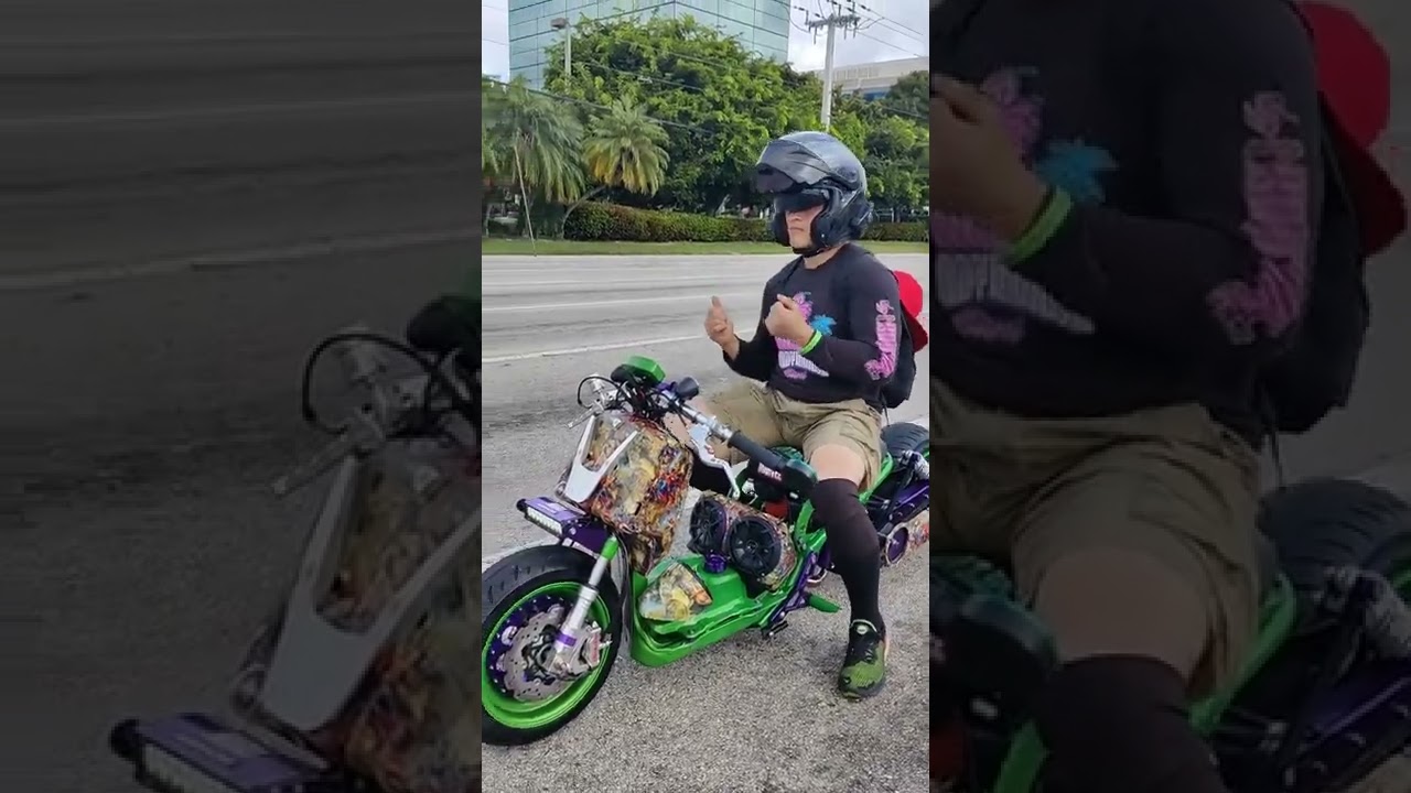 Honda Ruckus Dorbyworks build. 