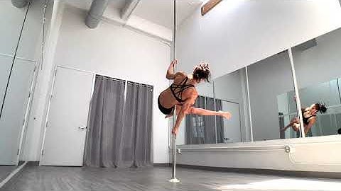 How to do a Cradle Spin - Pole Dancing Tutorials by ElizabethBfit