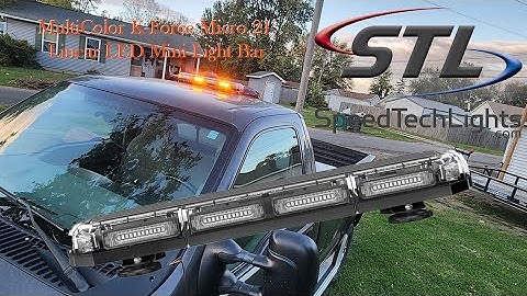 Speed Tech Lights k Force Micro 21 dual Color Light Bar