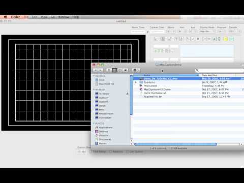 MacCaption - Importing Video