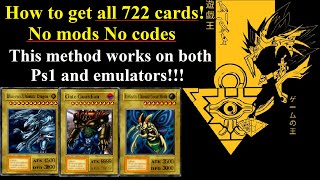 Yu-Gi-Oh! Forbidden Memories Get All 722 Cards screenshot 5