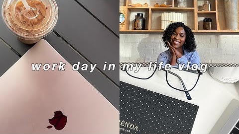 WORK DAY IN MY LIFE | wfh vlog, working a 9-5 & content creation, balanced lifestyle