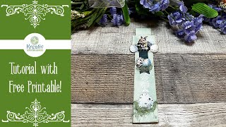 Making a Peek-A-Boo Easter Bunny Bellyband