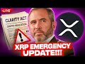 🔴 LIVE: XRP Emergency Update, CLARITY Act Shakeup & Breaking Crypto News!!