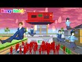 POLISI YUTA KALAH! 😨 Kantor Polisi Koban Di Rebut POLISI NERAKA!! | SAKURA SIMULATOR