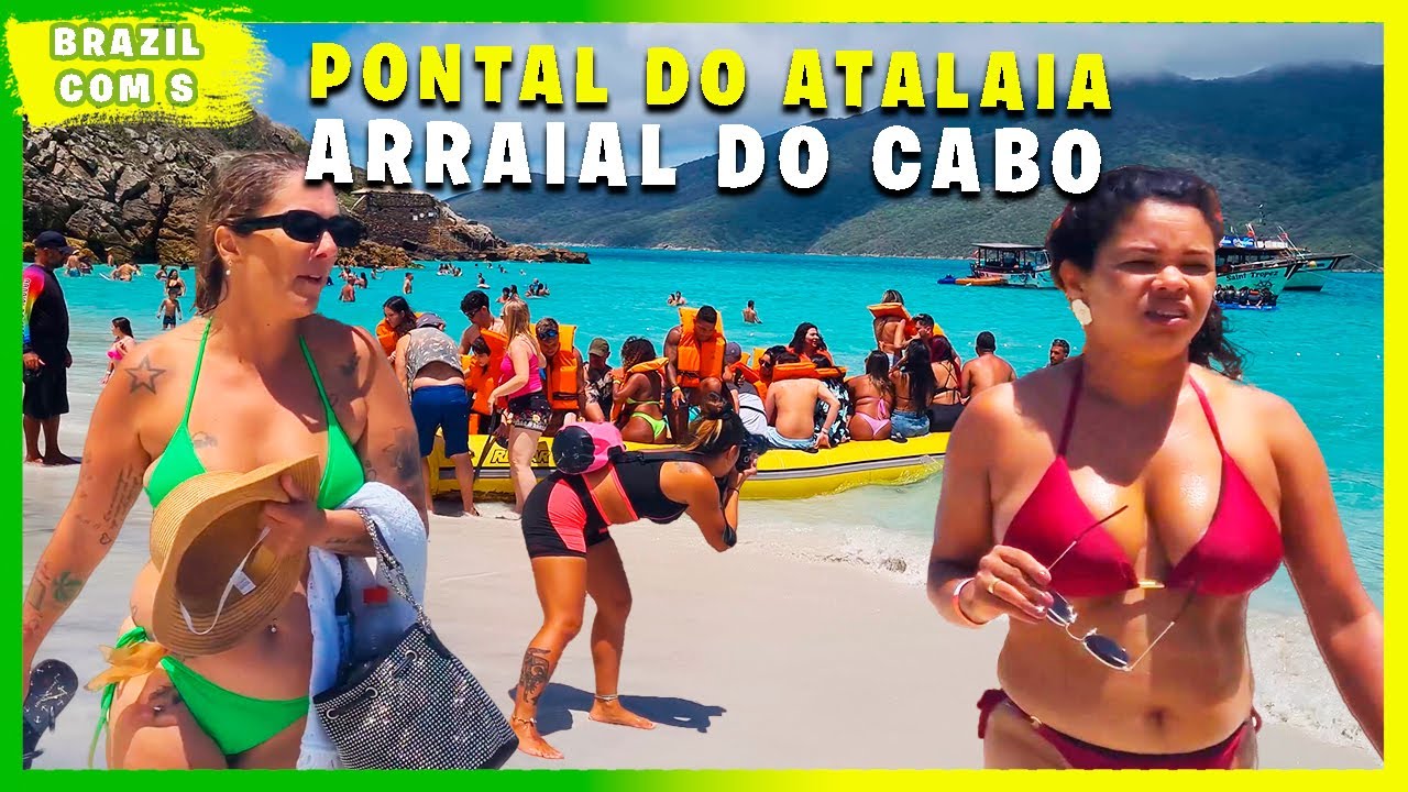 🇧🇷ARRAIAL DO CABO, RIO DE JANEIRO🏖PARADISIACAL PONTAL DO ATALAIA