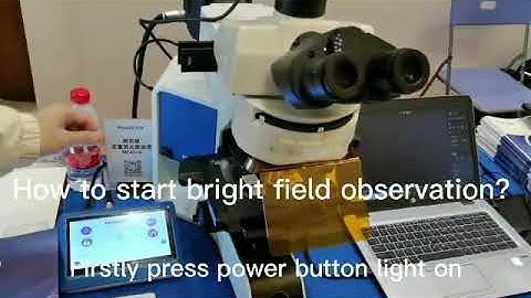 Basic operation of research level fluorescence microscope MF43-N BX43