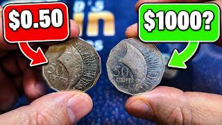 Australian 50 Cent Coins Worth Money – Rare Dates, Errors & Values