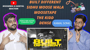 BUILT DIFFERENT New Song 2021 - SIDHU MOOSE WALA | The Kidd | Dense | Moosetape | Pakistan Reaction