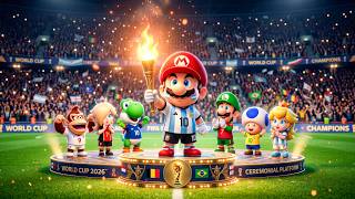 World Cup 2026 Opening Ceremony 🔥 Mario Leads the Night with Champions Energy with Smooth Melodies