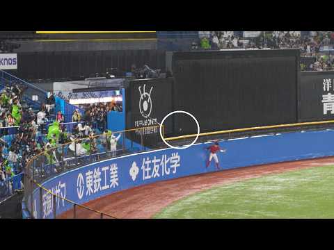ヤクルト オスナ ホームラン 第1号　ヤクルト vs 広島　2026年3月31日(火)　神宮球場