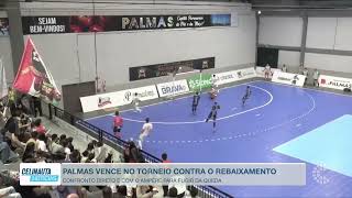 Palmas vence o Ampére na luta contra o rebaixamento...