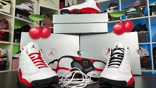 Air Jordan 13 Cherry Lace Swap! Still a Classic 3 Weeks Later? Honest Detailed Look