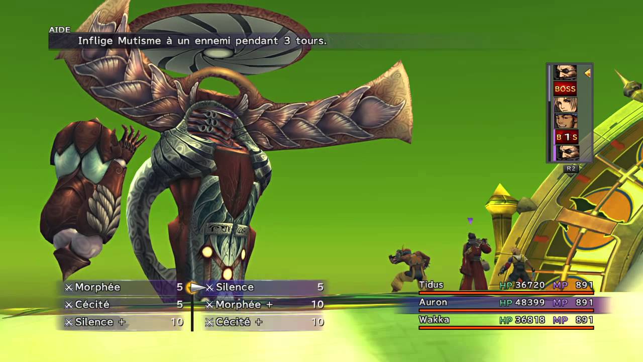 Final Fantasy X X 2 Hd Ps4 Der Richter Ultime Boss Zanmato Yojimbo Youtube