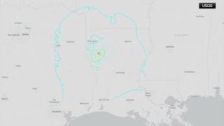 Eart uake shakes part of Louisiana East Texas