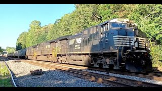 Enormous NS Grain Train & Huge DPass w/ NS & Amtrak Crescents 19/20 Fierce BNSF & Union Pacific Runs