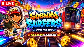 🔴 LIVE | Subway Surfers Gameplay 🚆 Endless Run Challenge! High Score & No Commentary screenshot 4