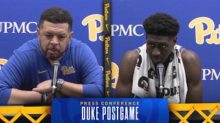 Pitt Men's Basketball | Postgame vs. Duke | 2.10.26 - YouTube