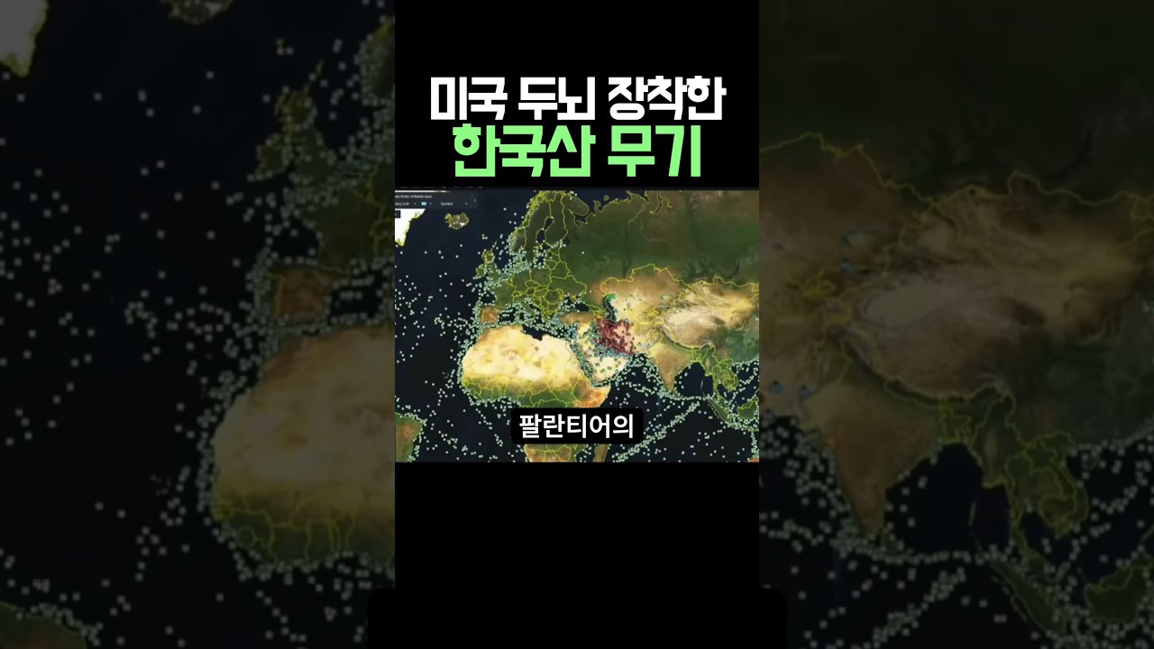 미국 두뇌 장착한 한국산 무기