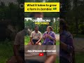 People love the idea of farming. This is the reality of building one. Full journey on YouTube.  #Zam