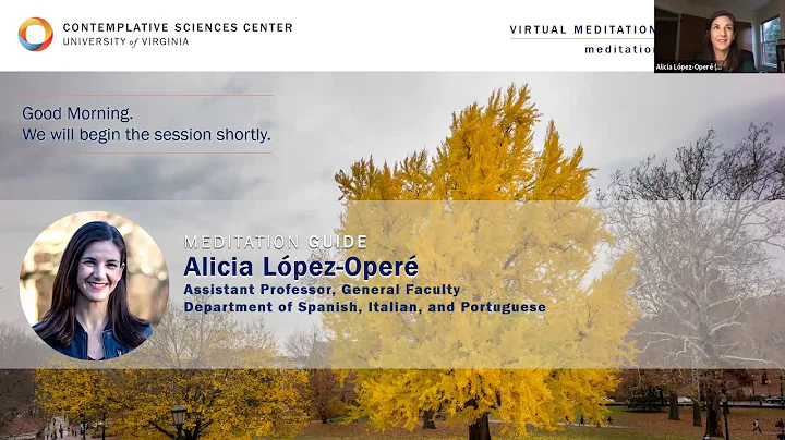 Meditation on the Lawn - Alicia Lpez Oper 12/7/20