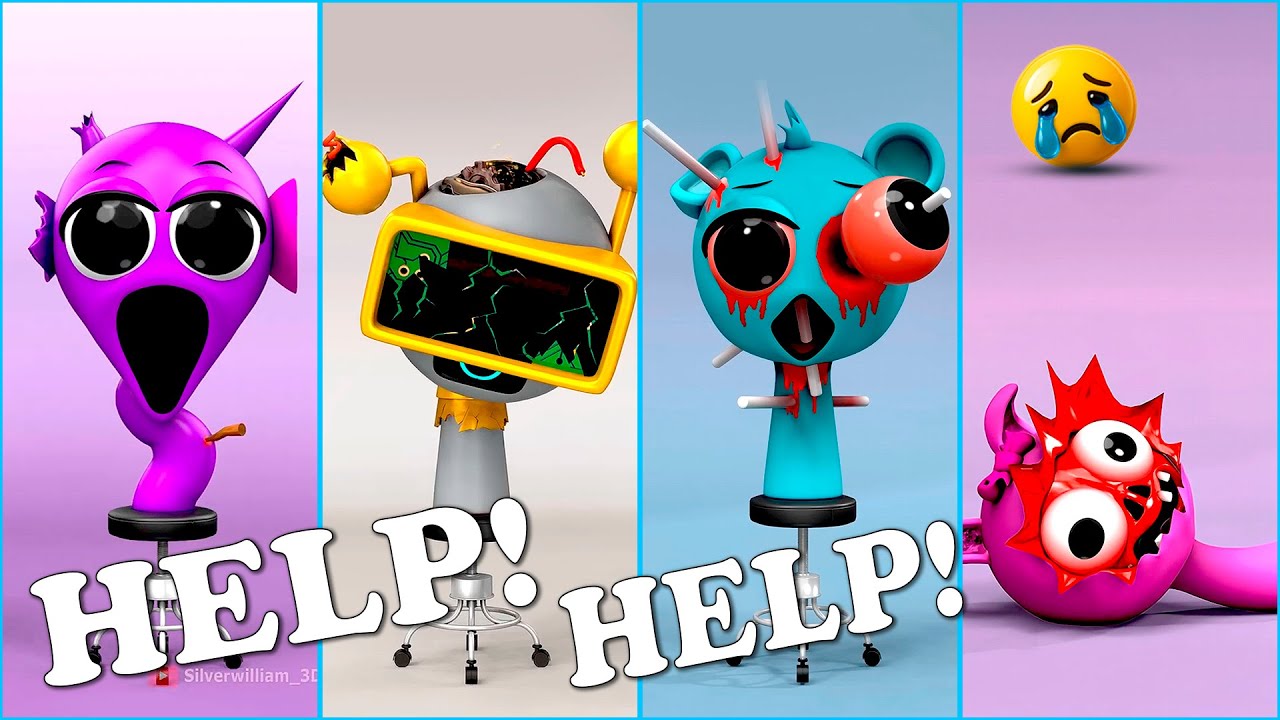 SPRUNKI inredilbox HELP!  Tiles Hop EDM Rush!