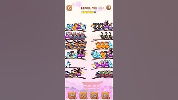 BIRD SORT 2 COLOR PUZZLE GAME🐦      LEVEL 113