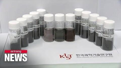 New electrode material called "MXenes" gains attention