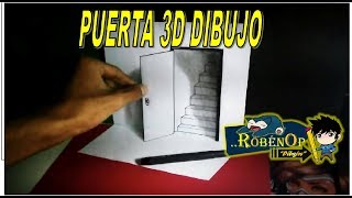 Como Dibujar Puerta 3D - Viendo Tutoriales #01