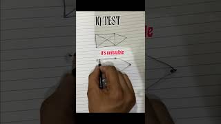 ||ONLY SHARP MIND PEOPLE CAN SOLVE THIS TEST WITHOUT UPLIFT PEN ||#puzzle #braingame #ytshorts #yt
