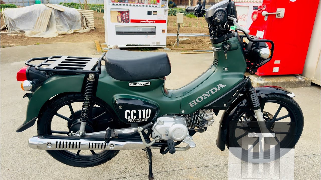 ホンダ ｸﾛｽｶﾌﾞ110 3型 HONDA CROSS CUB CC110 - YouTube