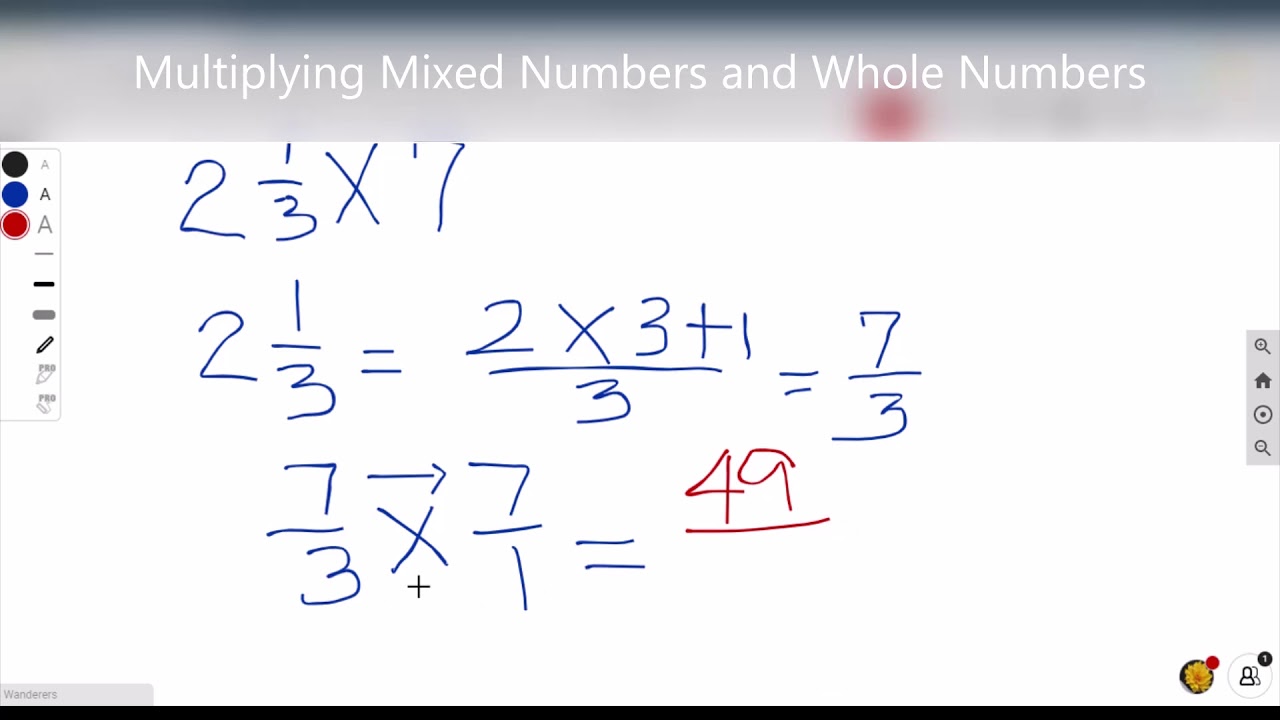 multiplying-mixed-numbers-and-whole-numbers-youtube