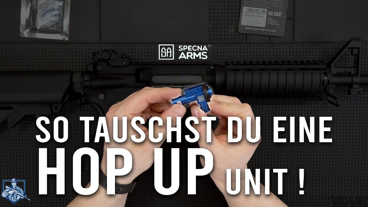 Hop Up Unit Wechsel | Specna Arms CNC Hop Up Unit