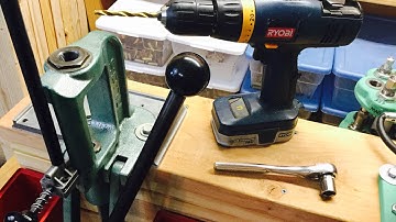 Installing a 3 inch lift on my reloading bench
